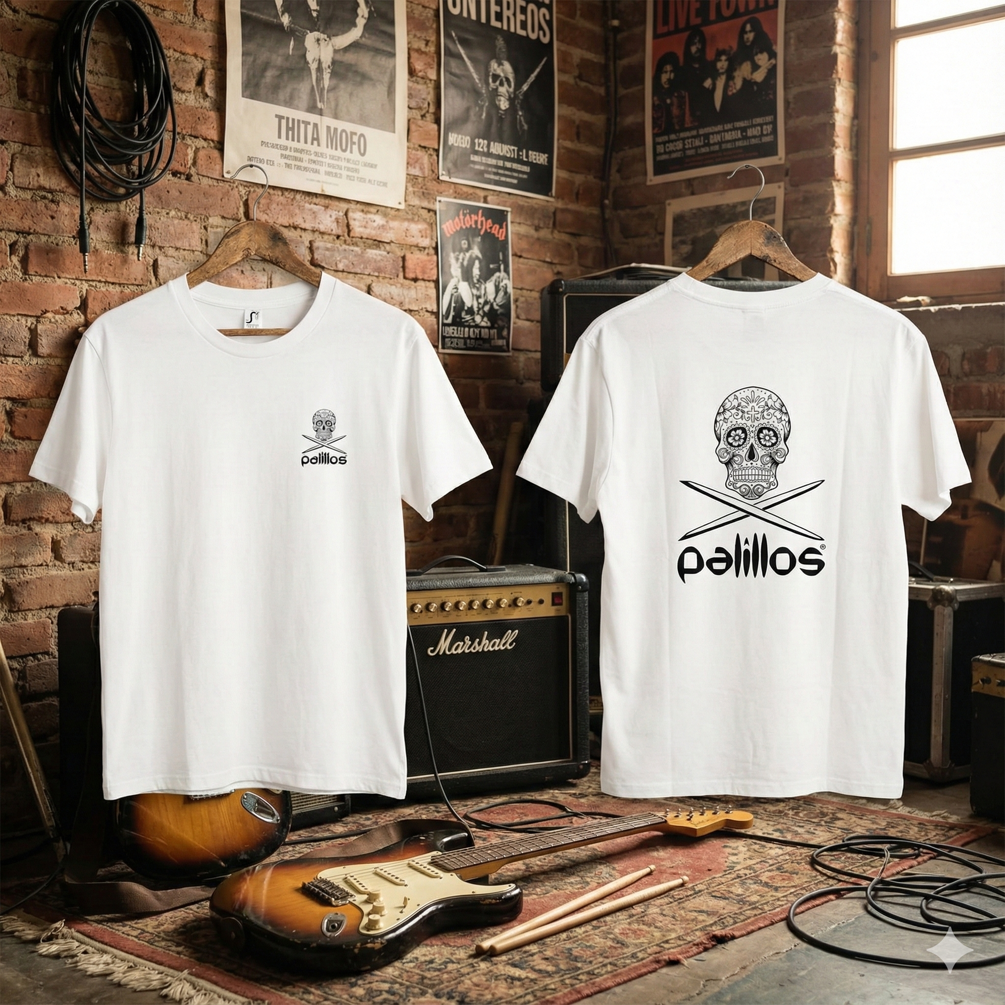 Camiseta Palillos